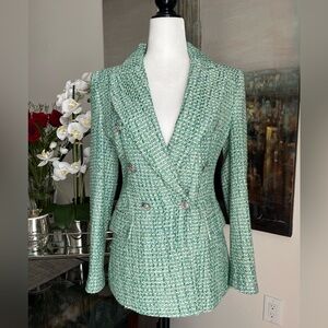 NWOT Zara tweed blazer